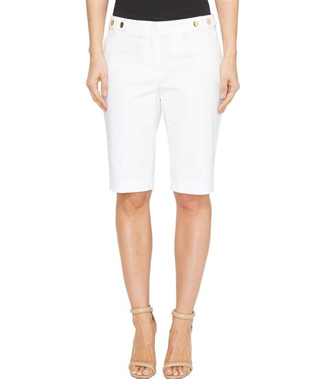 michael kors bermuda shorts|Women's Michael Kors Collection Bermuda & Trouser Shorts.